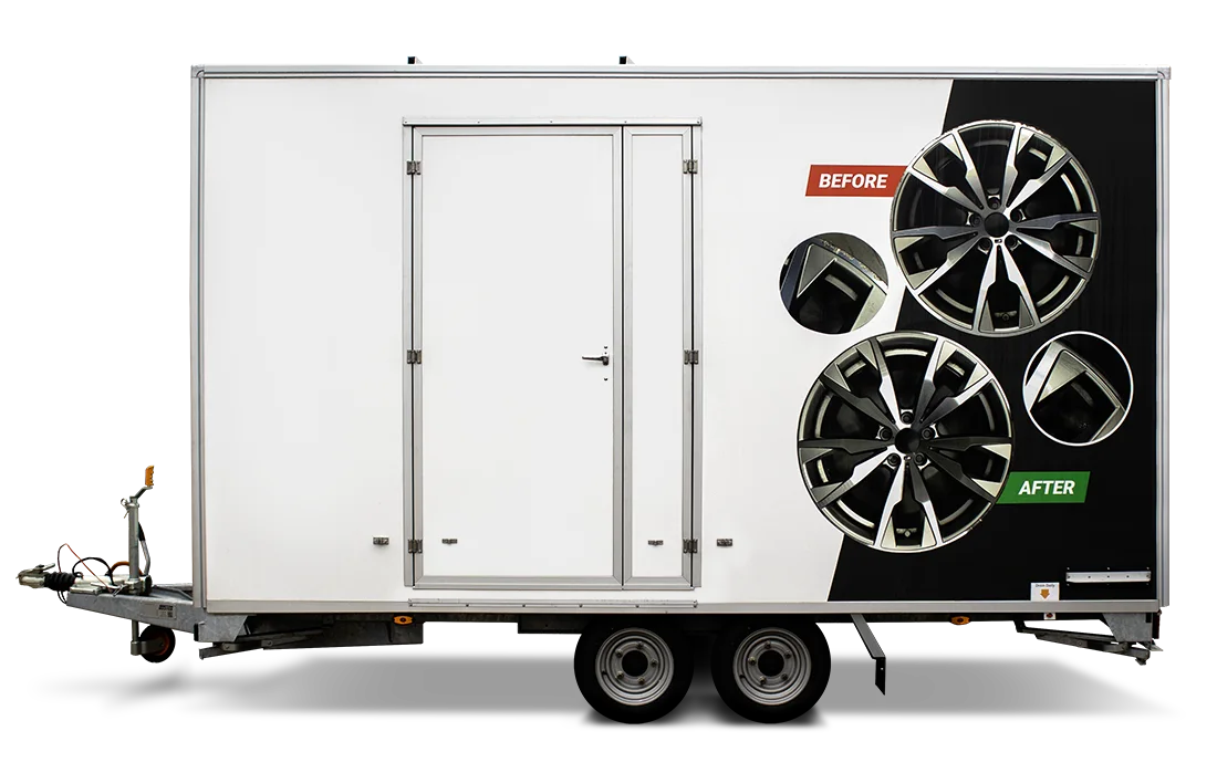 Alloy Wheel Repair Trailer