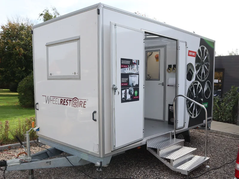 Alloy Wheel Repair Box Trailer