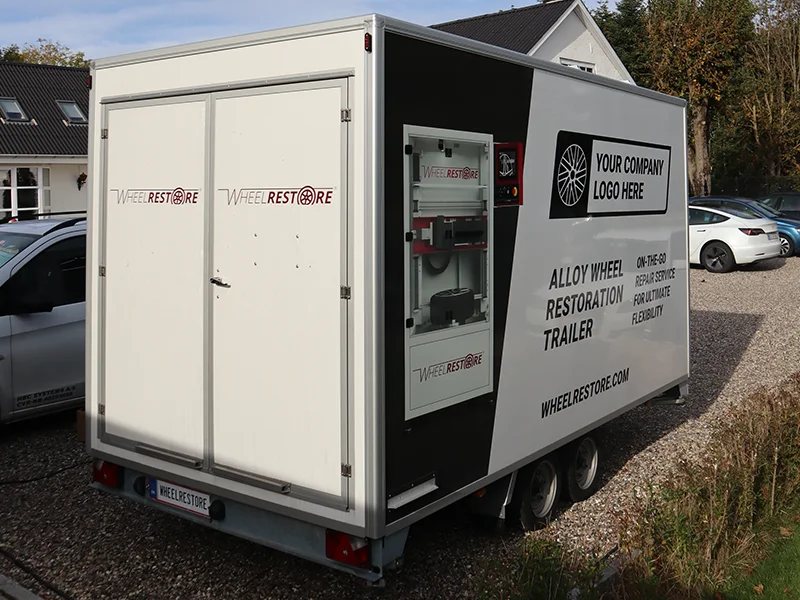 Alloy Wheel Repair Box Trailer