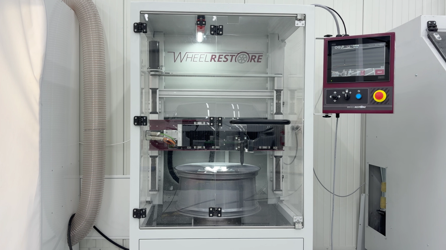 The WR-DCM3 Diamond Cut Machine from Wheel Restore